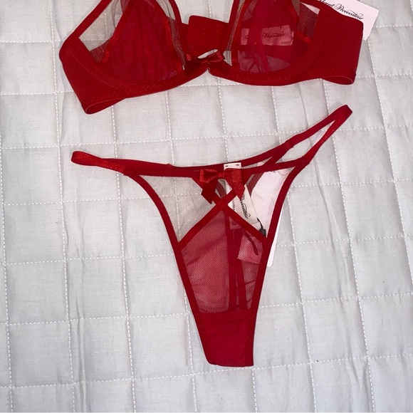 Agent Provocateur Lingerie Set. Size 32B for Bra. Size 1 for other two items. - Picture 3 of 5